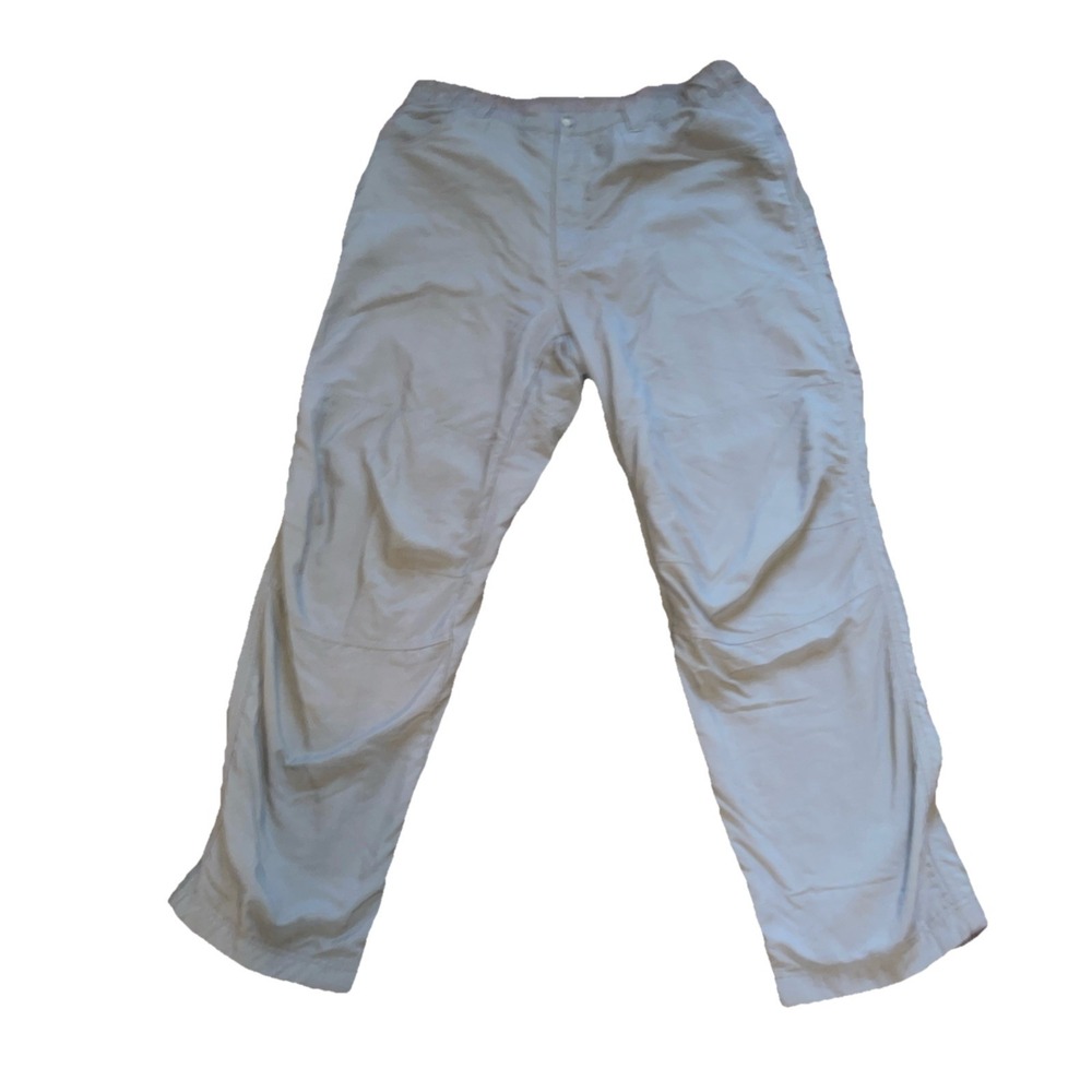 VTG Early Winters Hiking Cargo Pants L Green Khaki Outdoors Portland Oregon